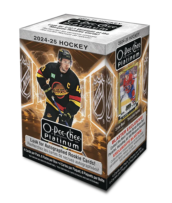 2024-25 O-Pee-Chee Platinum Hockey Blaster Box Upper Deck