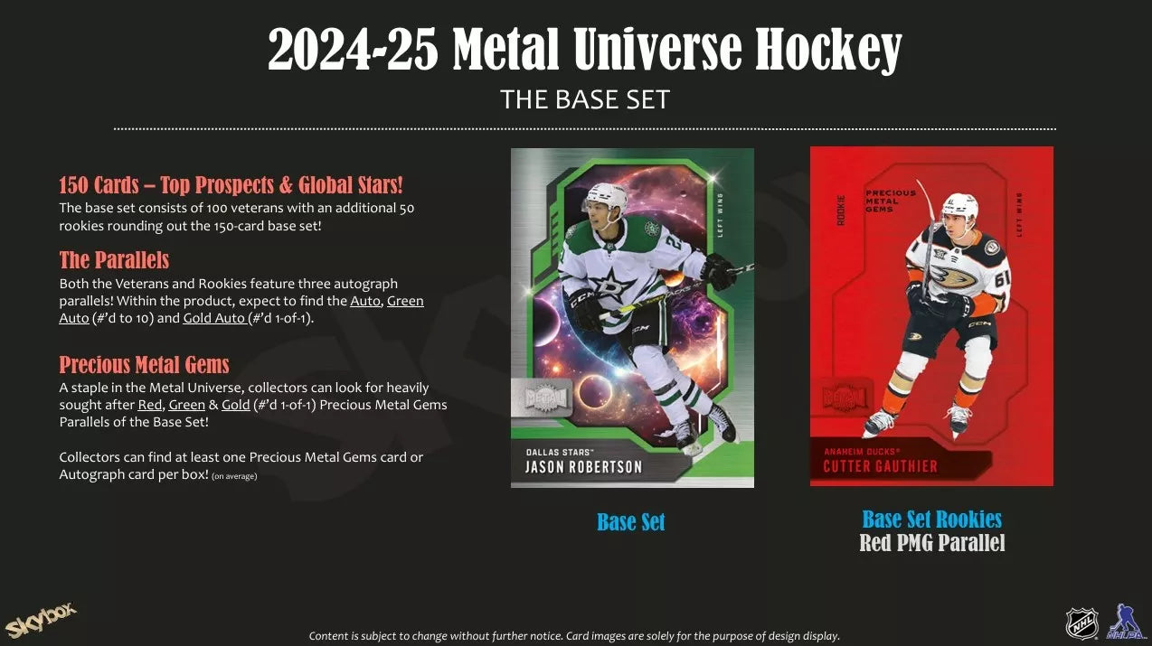Skybox Metal Universe Hockey Hobby Box 2024-25