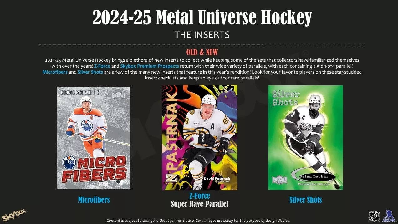 Skybox Metal Universe Hockey Hobby Box 2024-25