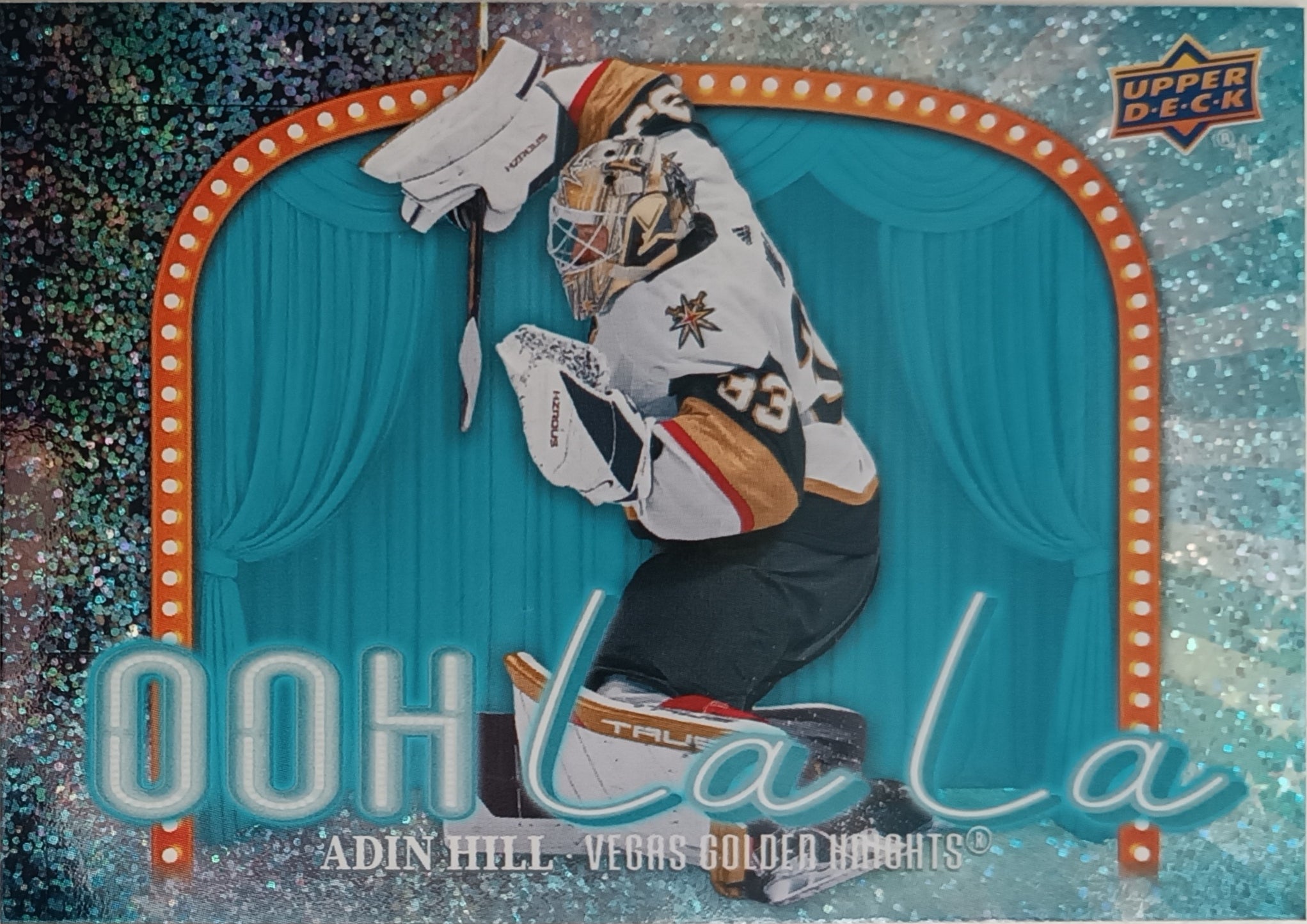 Paralelní karta Adin Hill 24-25 Series 2 Ooh La La Speckled Parallel Upper Deck