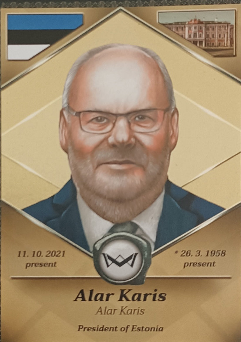 Alar Karis President of Estonia World's Monarchs 2025 Série 1