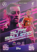 Alexander Isak Limited Edition Blitz Ballerz 2025-26 Topps Match Attax Extra
