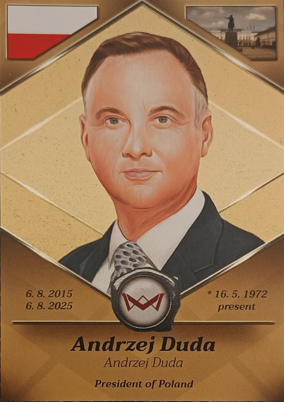 Andrzej Duda President of Poland World's Monarchs 2025 Série 1