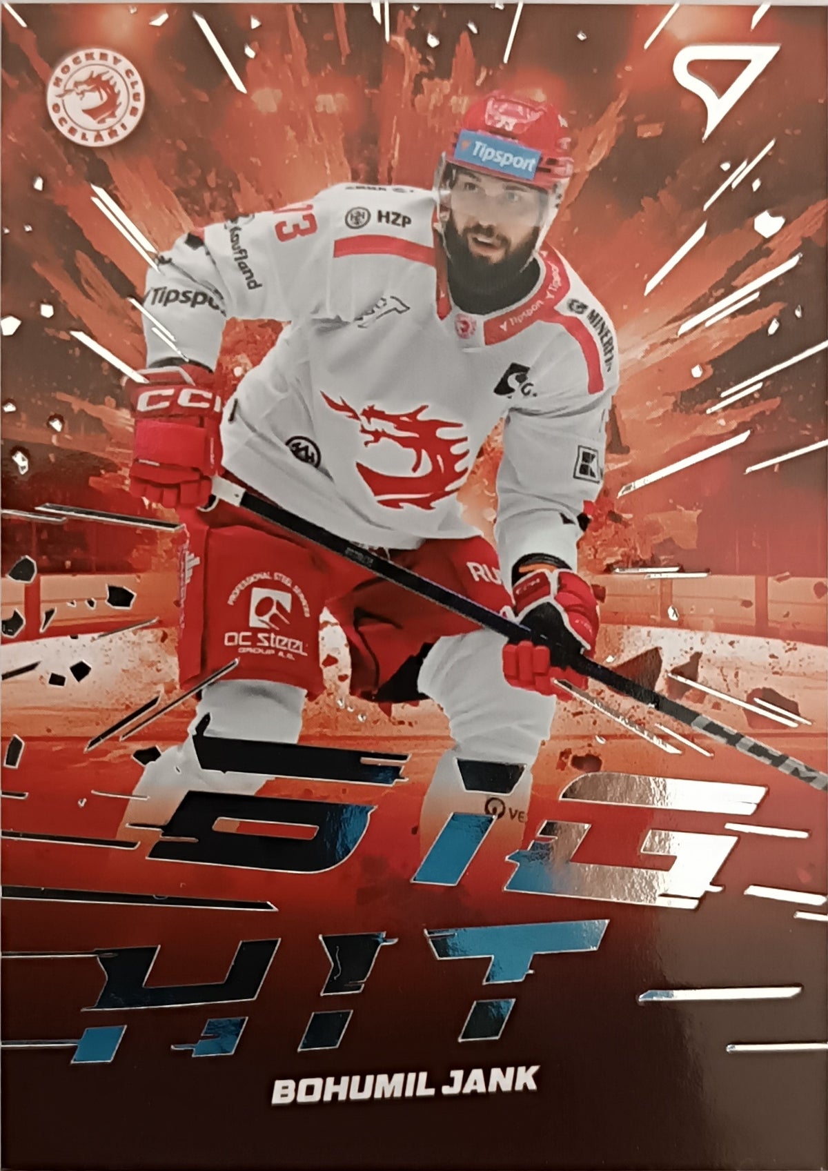 Insertní karta Bohumil Jank 25-26 ELH Série 2 Big Hit SportZoo