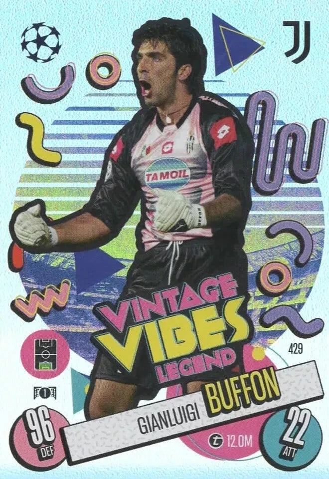 Vintage Vibes Legend Gianluigi Buffon 2024-25 Topps Match Attax