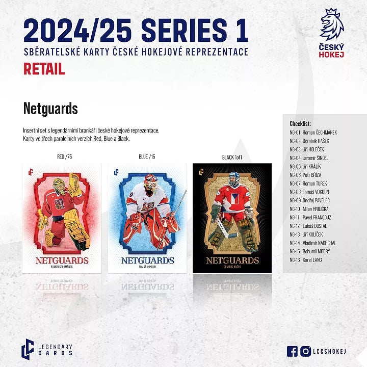 Český Hokej Series 1 Retail Hockey Box 2024-25