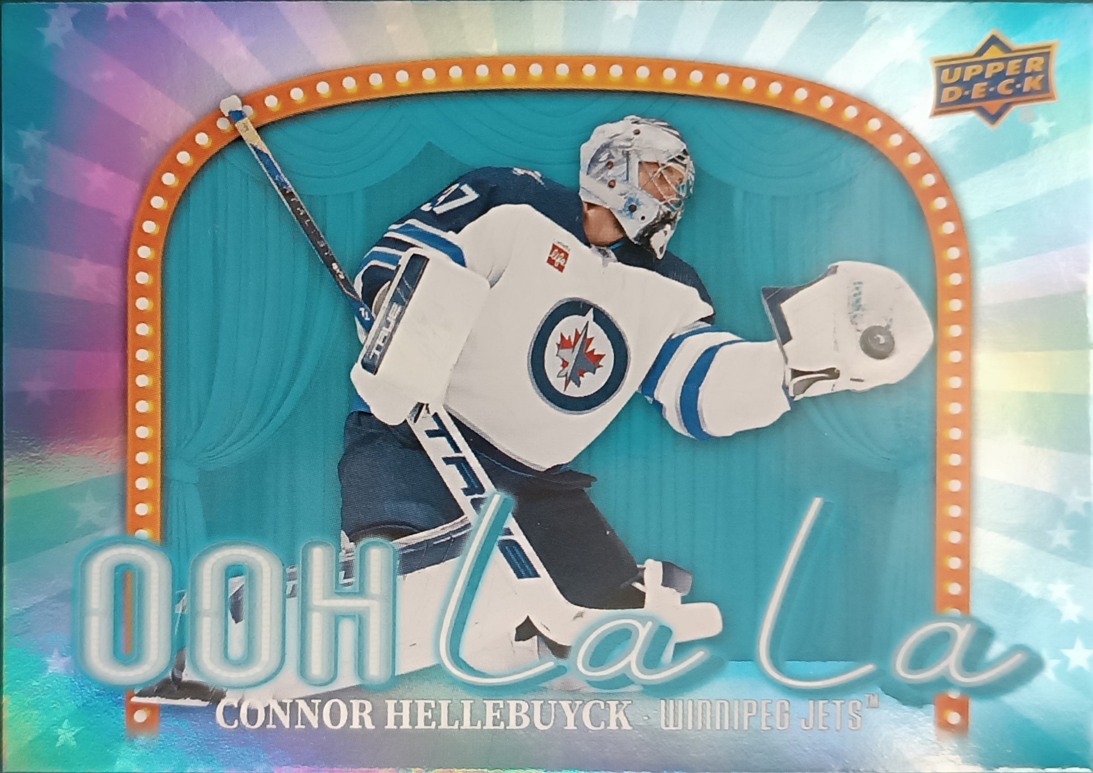 Insertní karta Connor Hellebuyck 24-25 Series 2 Ooh La La  Upper Deck