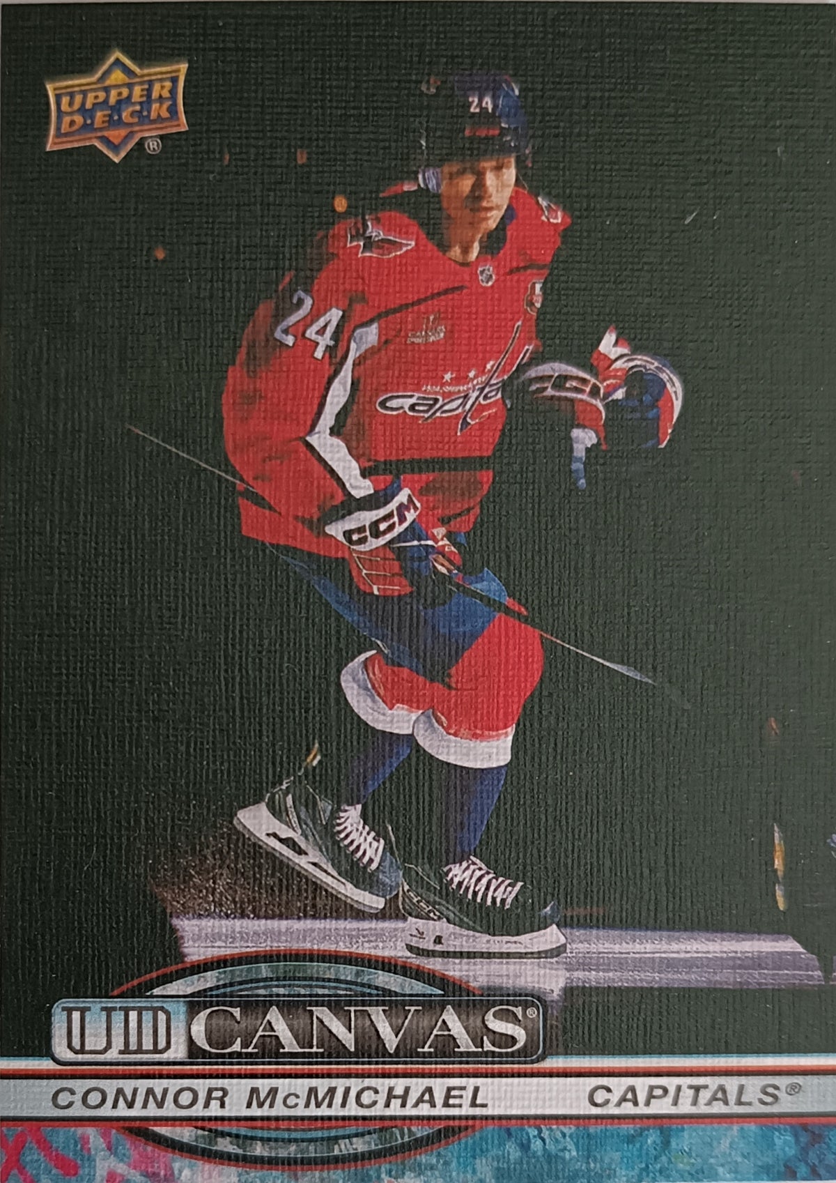 Insertní karta Connor McMichael 25-26 Series 2 UD Canvas Upper Deck