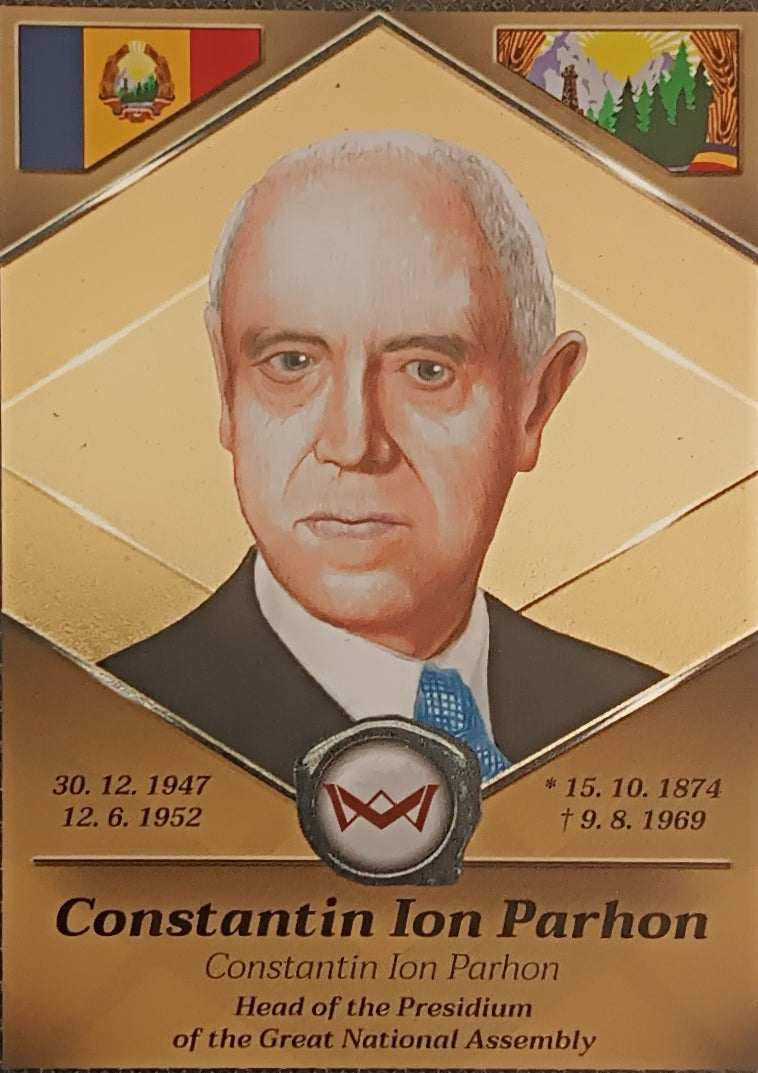 Constantin Ion Parhon Head of the Presidium of the Great National Assembly World's Monarchs 2025 Série 1