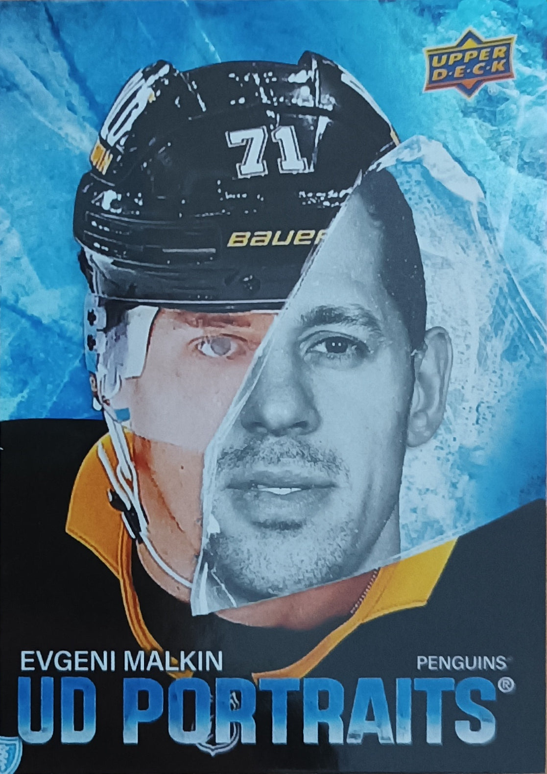Insertní karta Evgeni Malkin 25-26 Series 1 UD Portraits Upper Deck