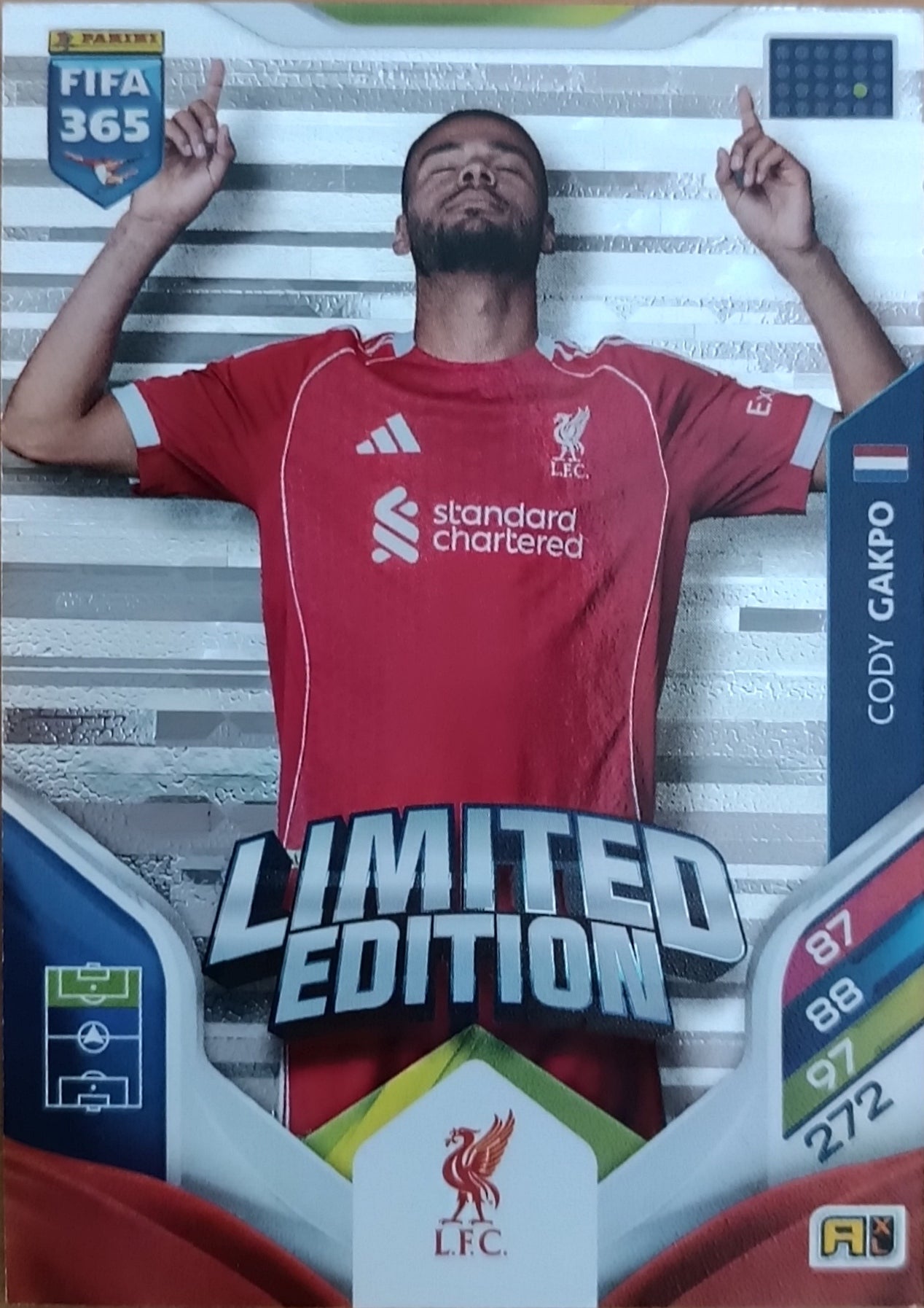 Limited Edition Cody Gakpo 2026 Panini FIFA 365 Adrenalyn XL
