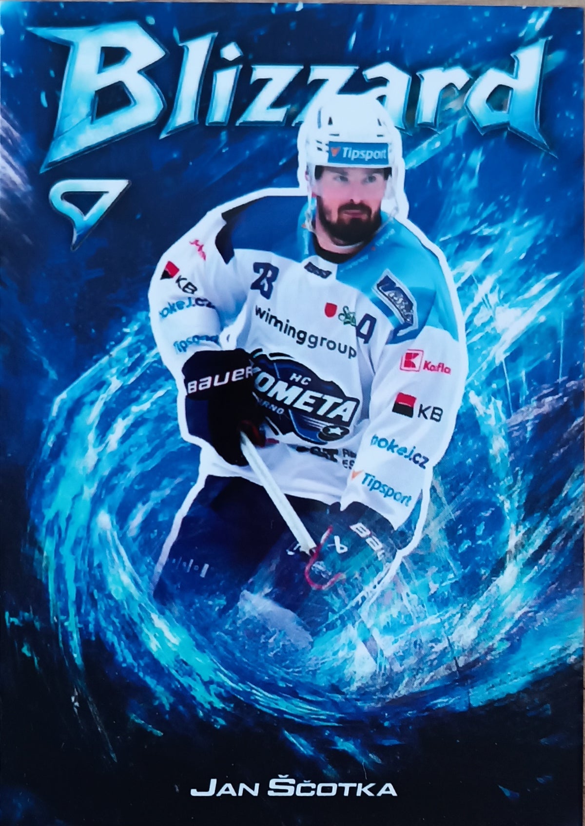 Insertní karta Jan Ščotka 25-26 ELH Série 1 Blizzard SportZoo