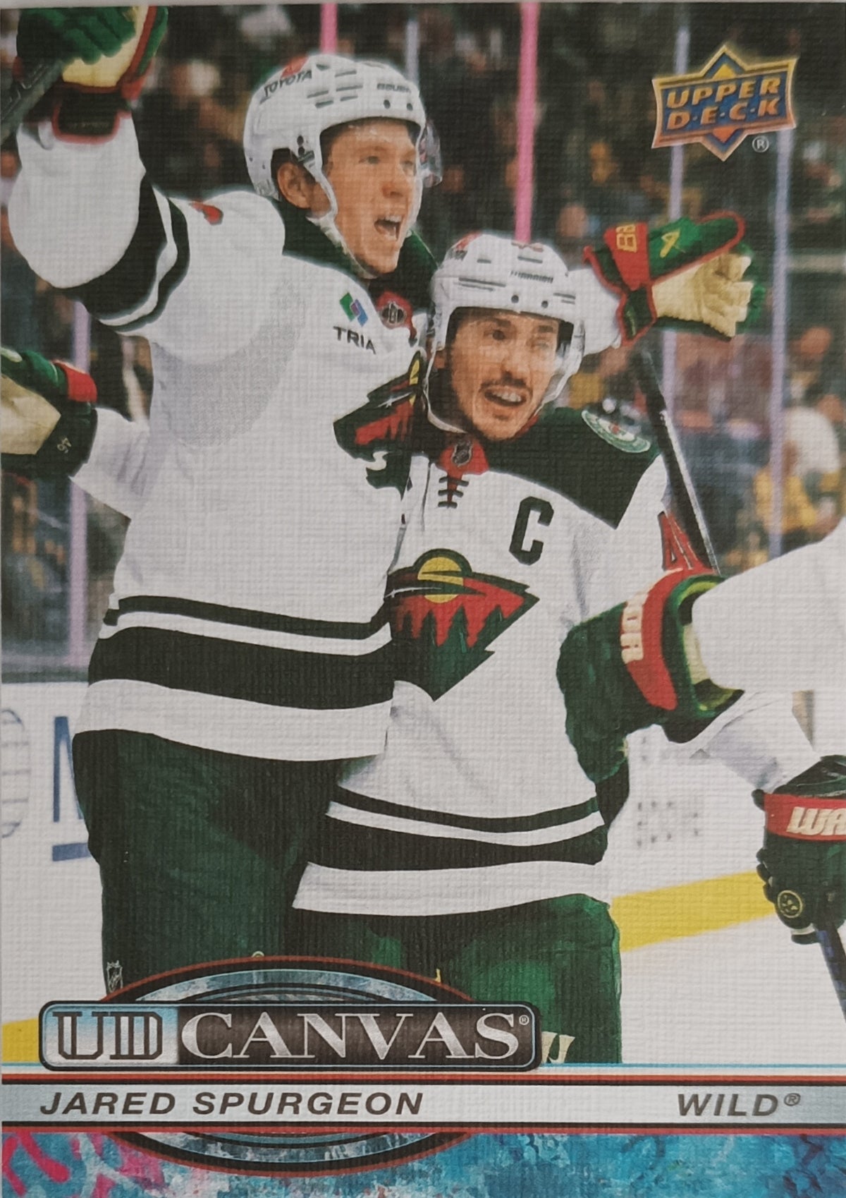 Insertní karta Jared Spurgeon 25-26 Series 2 UD Canvas Upper Deck