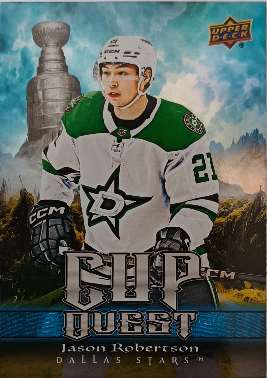Insertní karta Jason Robertson 25-26 Series 1 Cup Quest Upper Deck