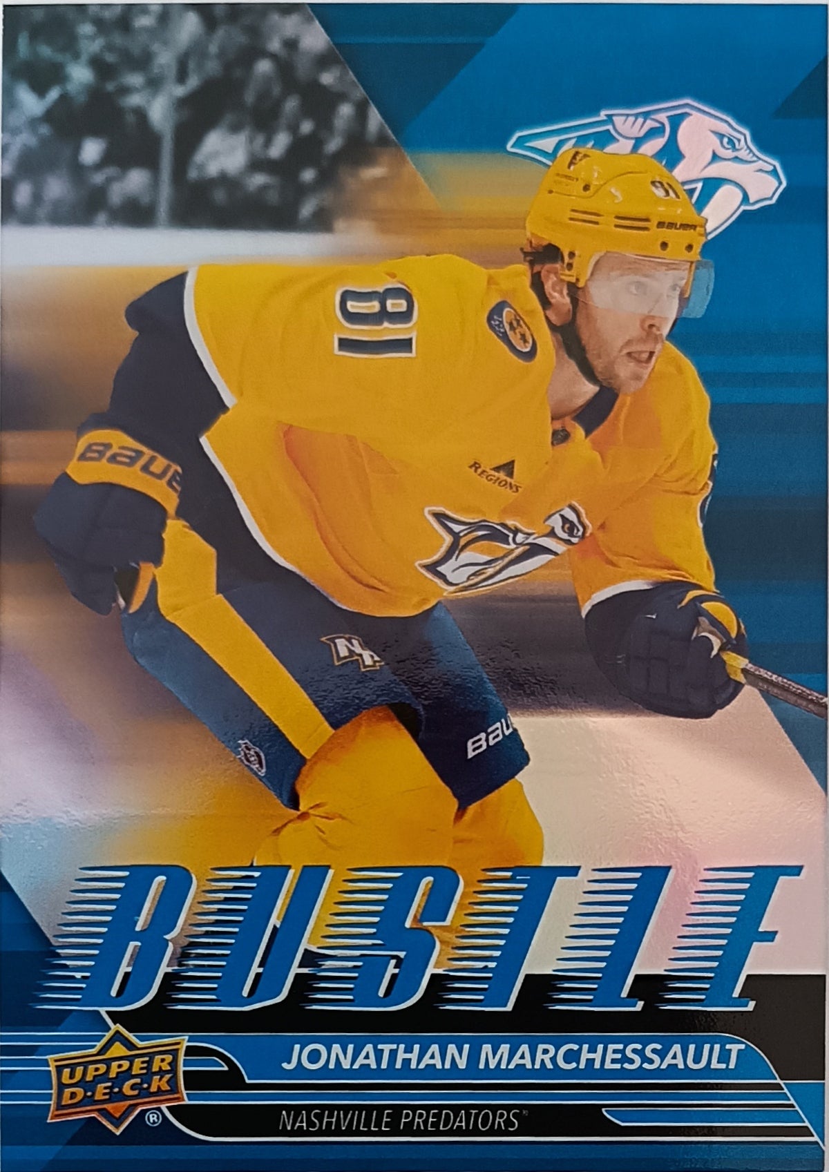 Insertní karta Jonathan Marchessault 25-26 Series 1 Bustle Upper Deck