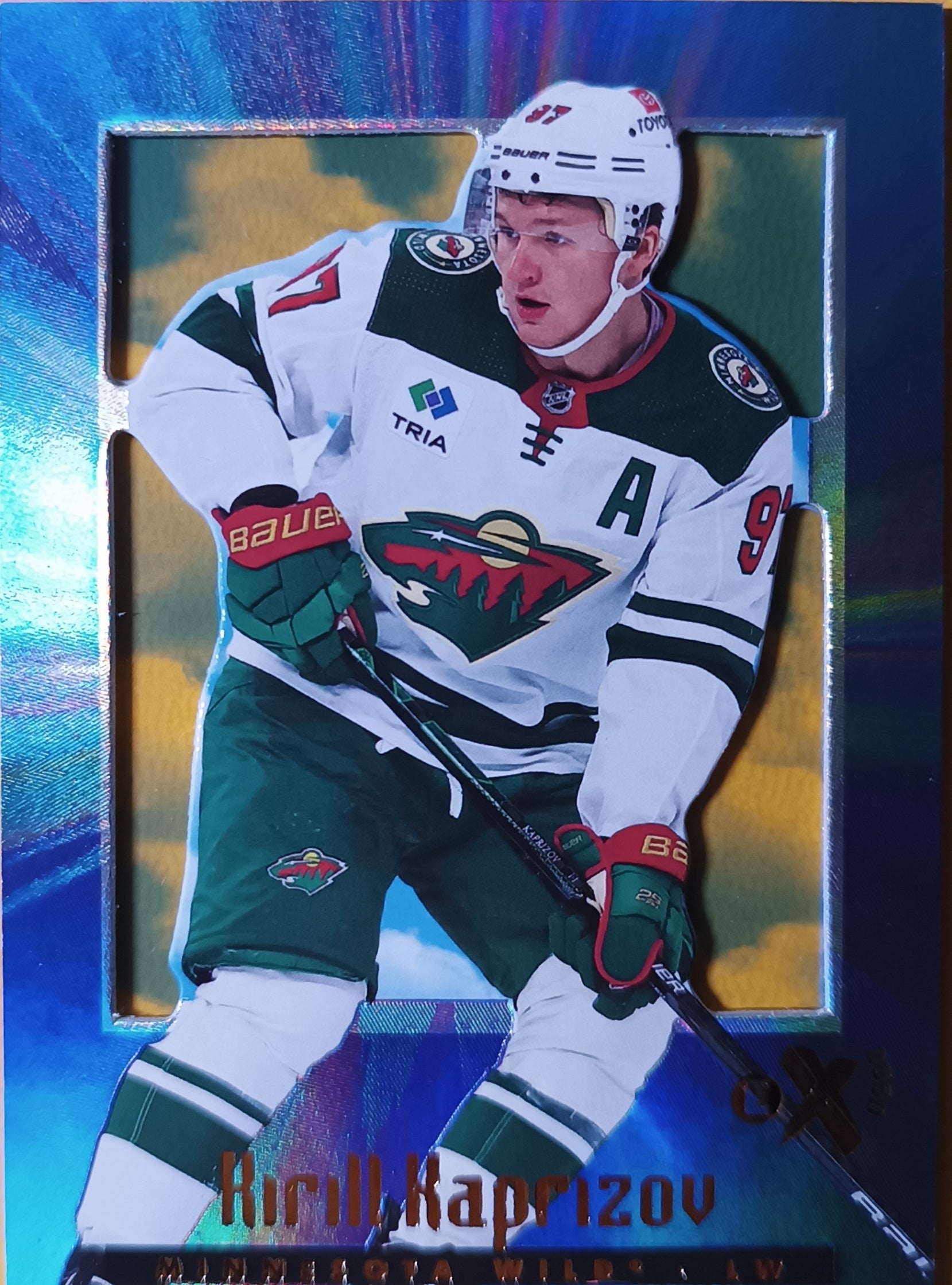 Řadová karta Kirill Kaprizov 23-24 Skybox E-X 2000 Upper Deck