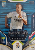 Kylian Mbappé Limited Edition Premium 2026 Panini FIFA 365 Adrenalyn XL