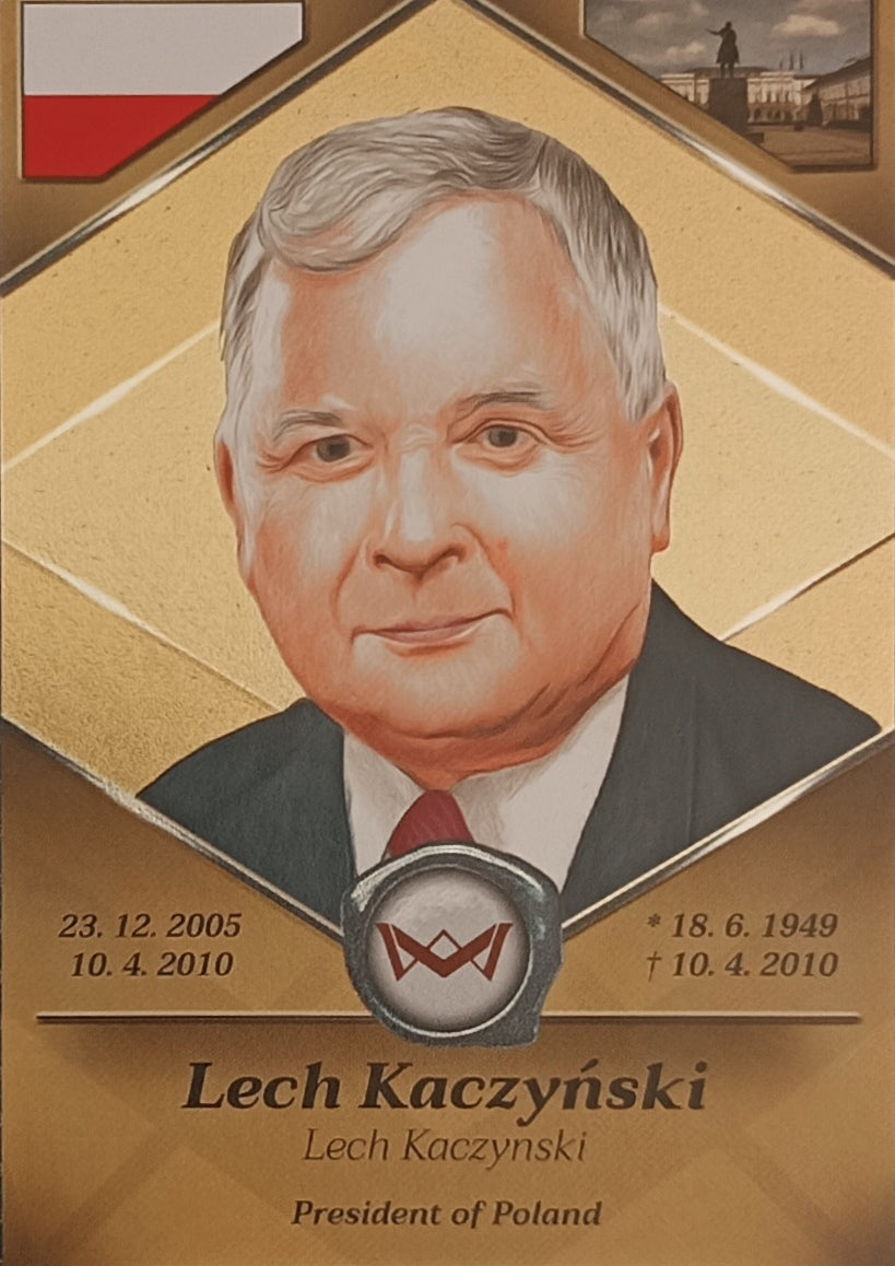 Lech Kaczynski President of Poland World's Monarchs 2025 Série 1