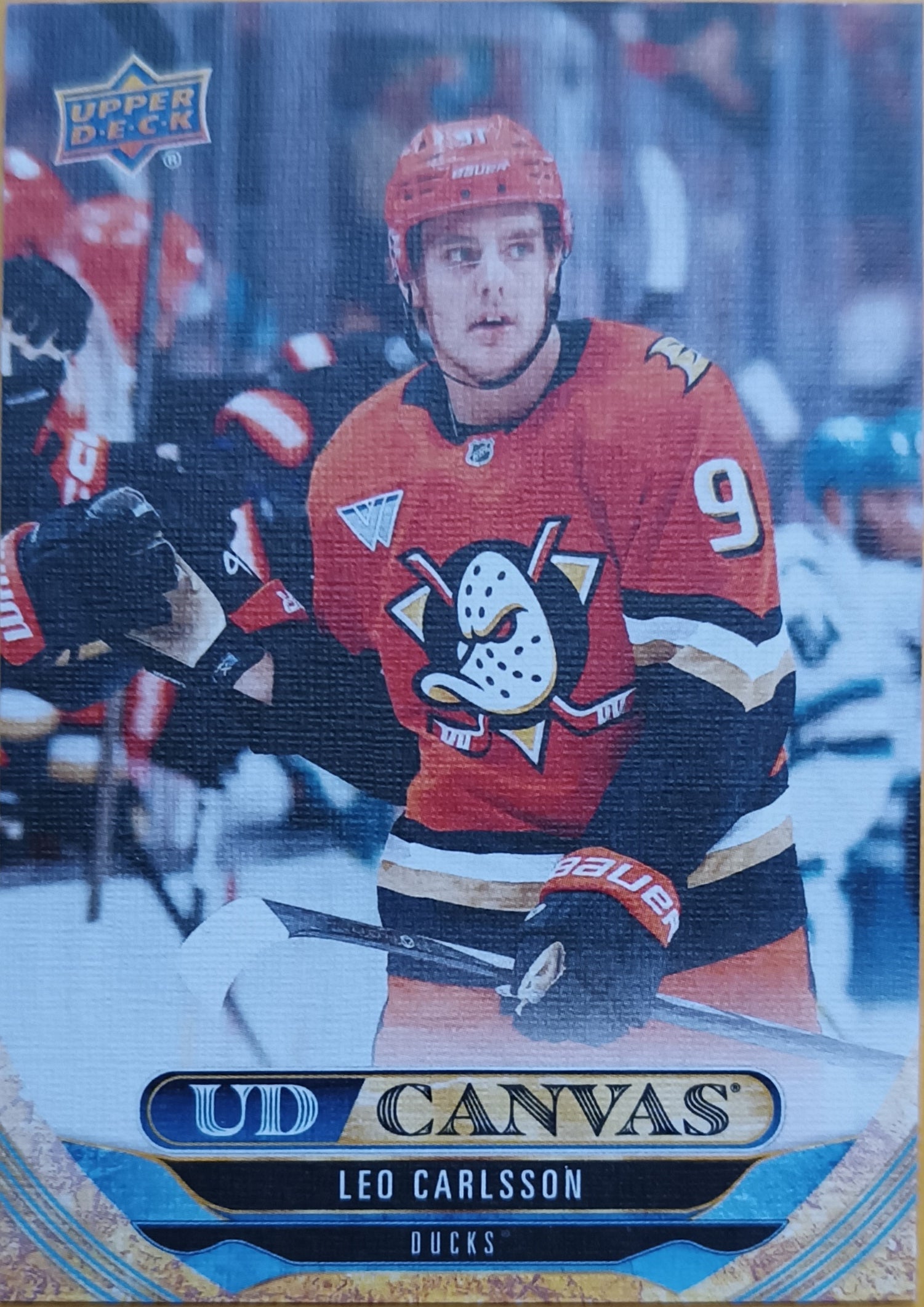 Insertní karta Leo Carlsson 24-25 Extended Series UD Canvas Upper Deck