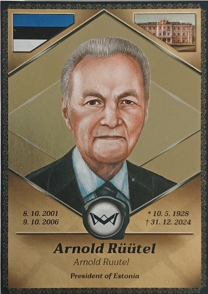 Arnold Rüütel President of Estonia World's Monarchs 2025 Série 1