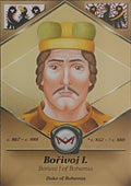 Bořivoj I. Duke of Bohemia World's Monarchs 2025 Série 1