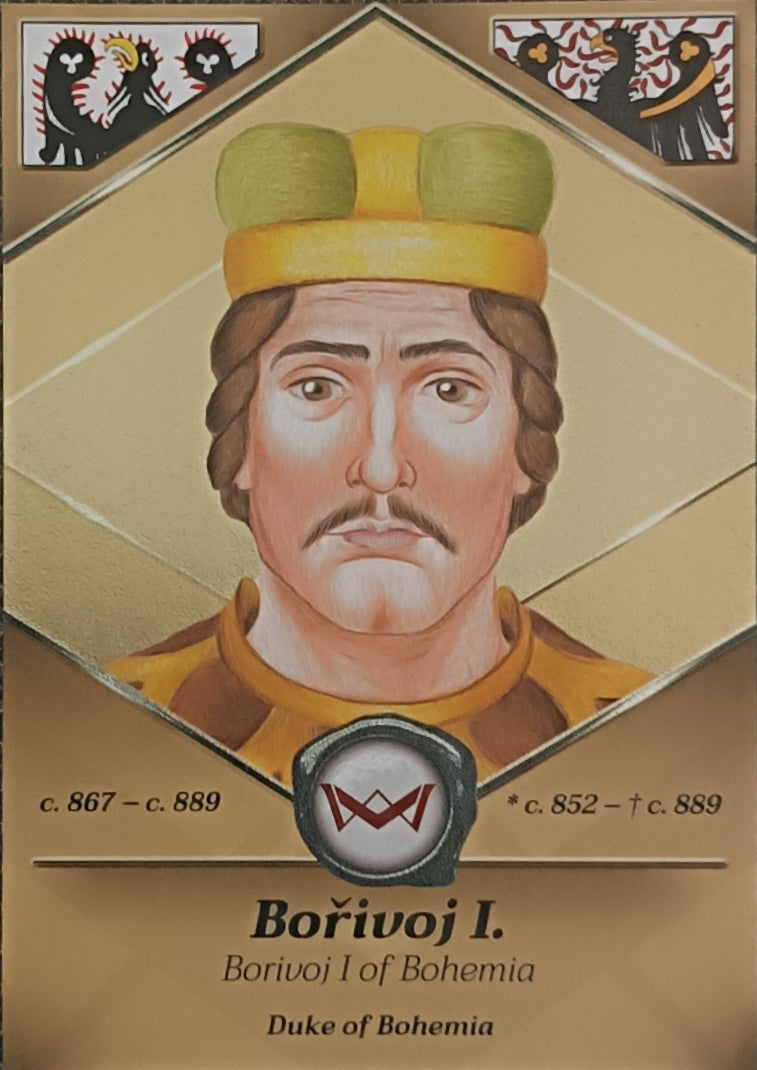 Bořivoj I. Duke of Bohemia World's Monarchs 2025 Série 1