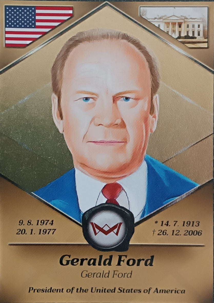 Gerald Ford President of the United States of America World's Monarchs 2025 Série 1