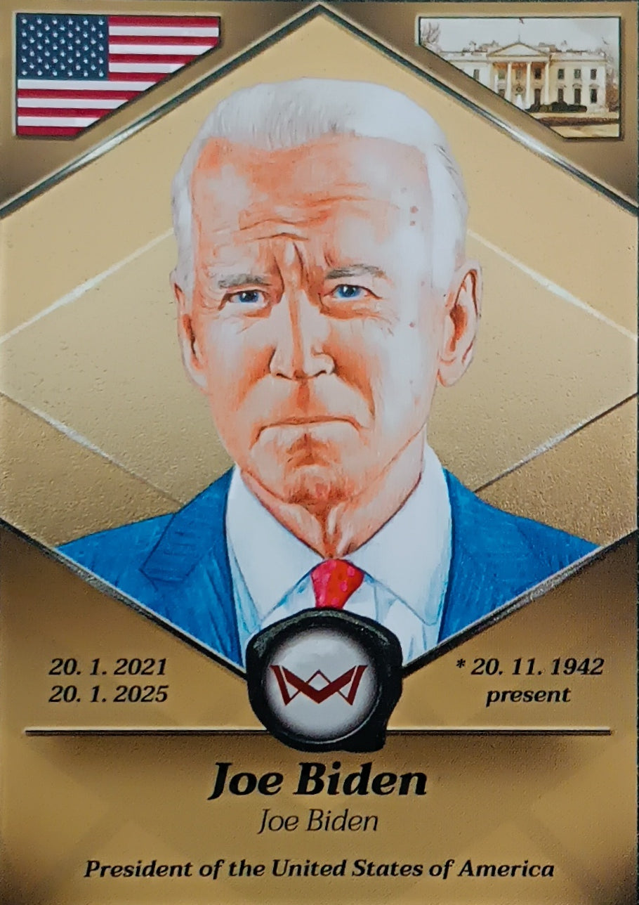 Joe Biden President of the United States of America World's Monarchs 2025 Série 1