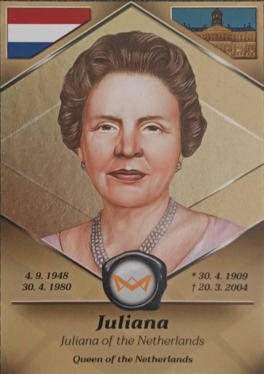 Juliana Queen of the Netherlands World's Monarchs 2025 Série 1