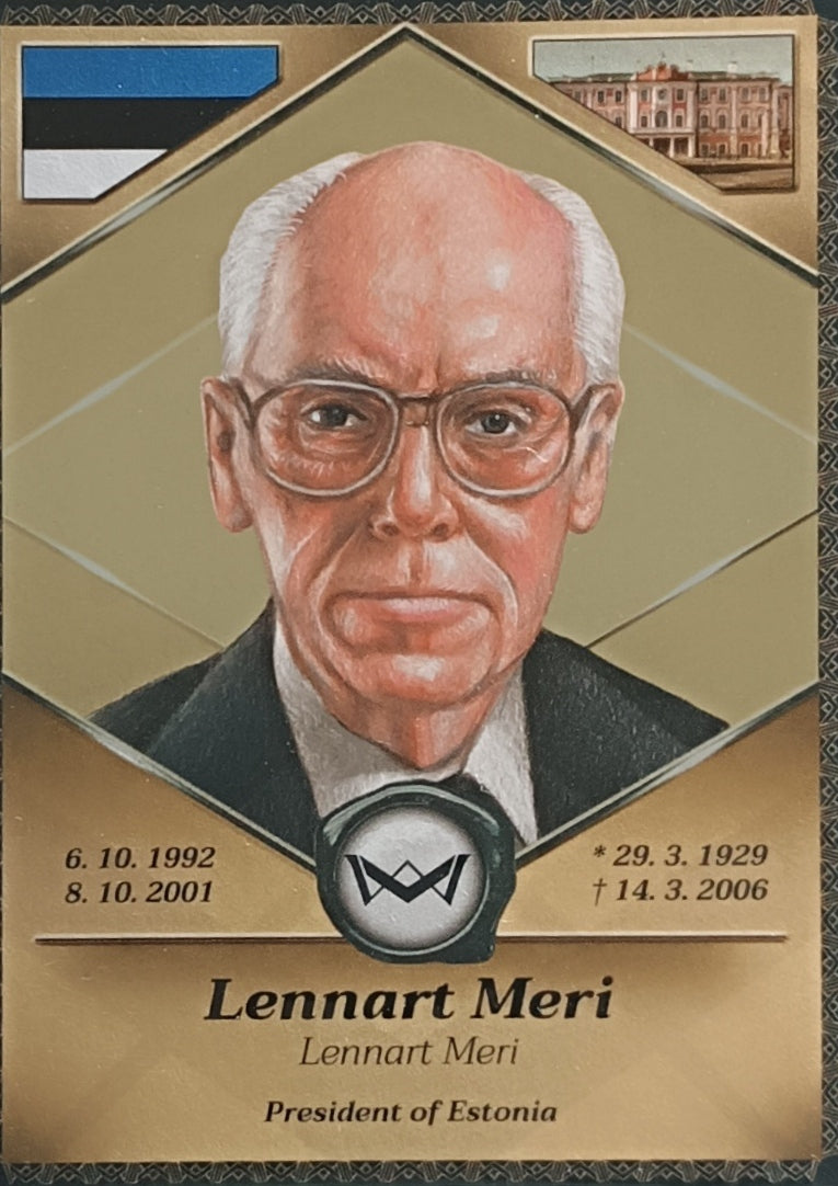Lennart Meri President of Estonia World's Monarchs 2025 Série 1