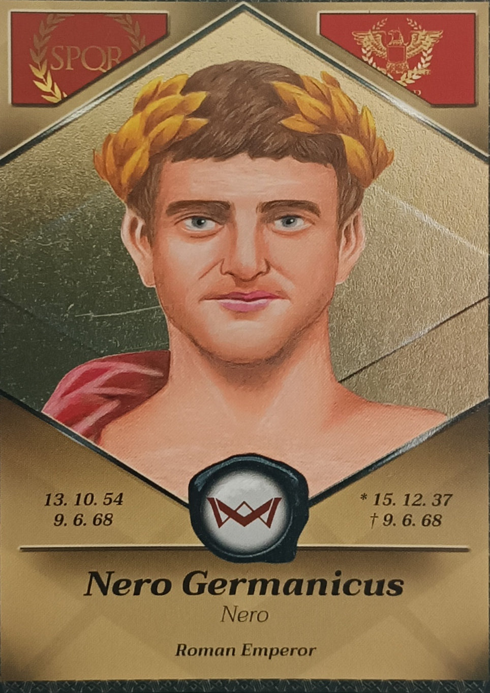 Nero Germanicus Roman Emperor World's Monarchs 2025 Série 1