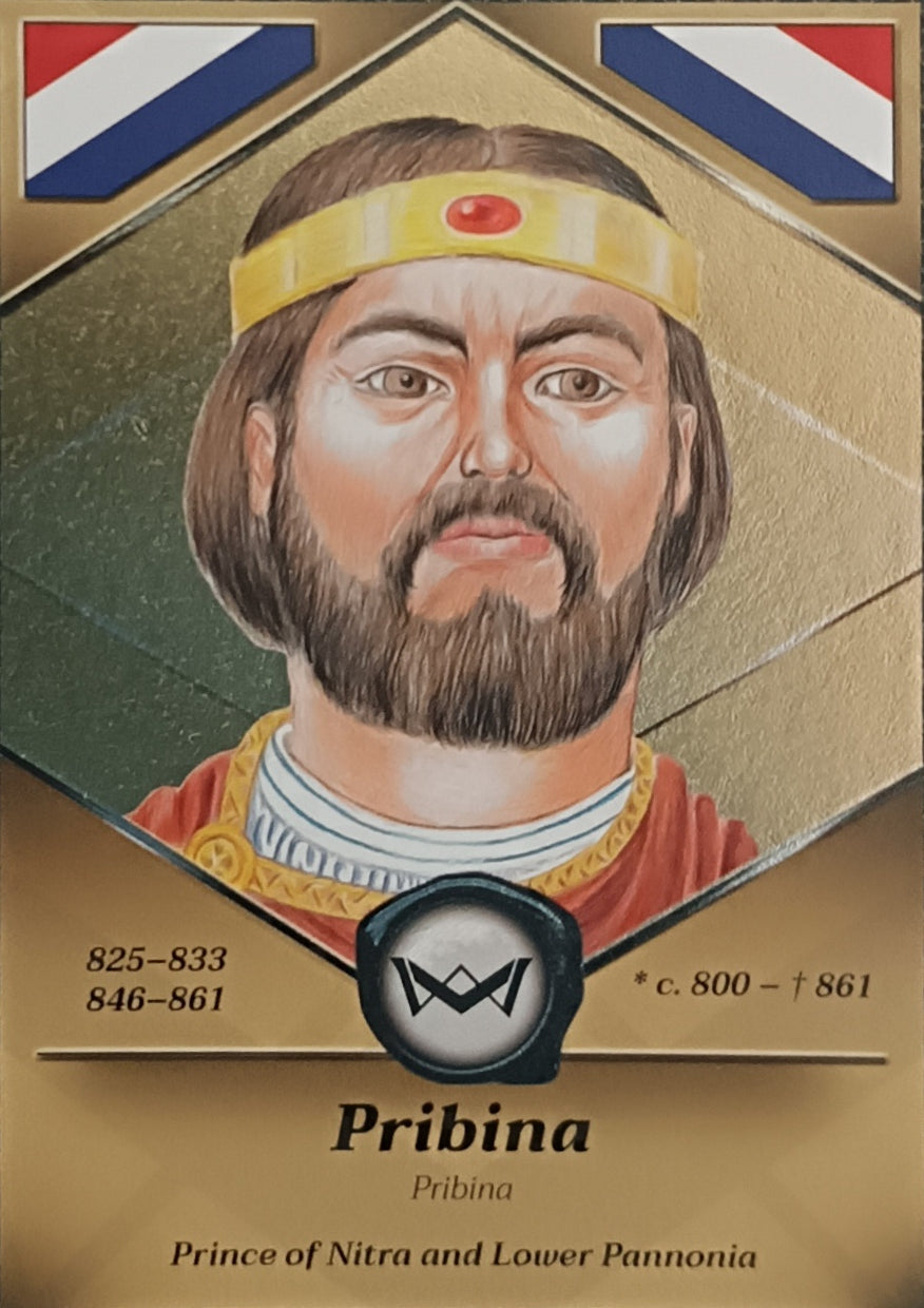 Pribina Prince of Nitra and Lower Pannonia World's Monarchs 2025 Série 1