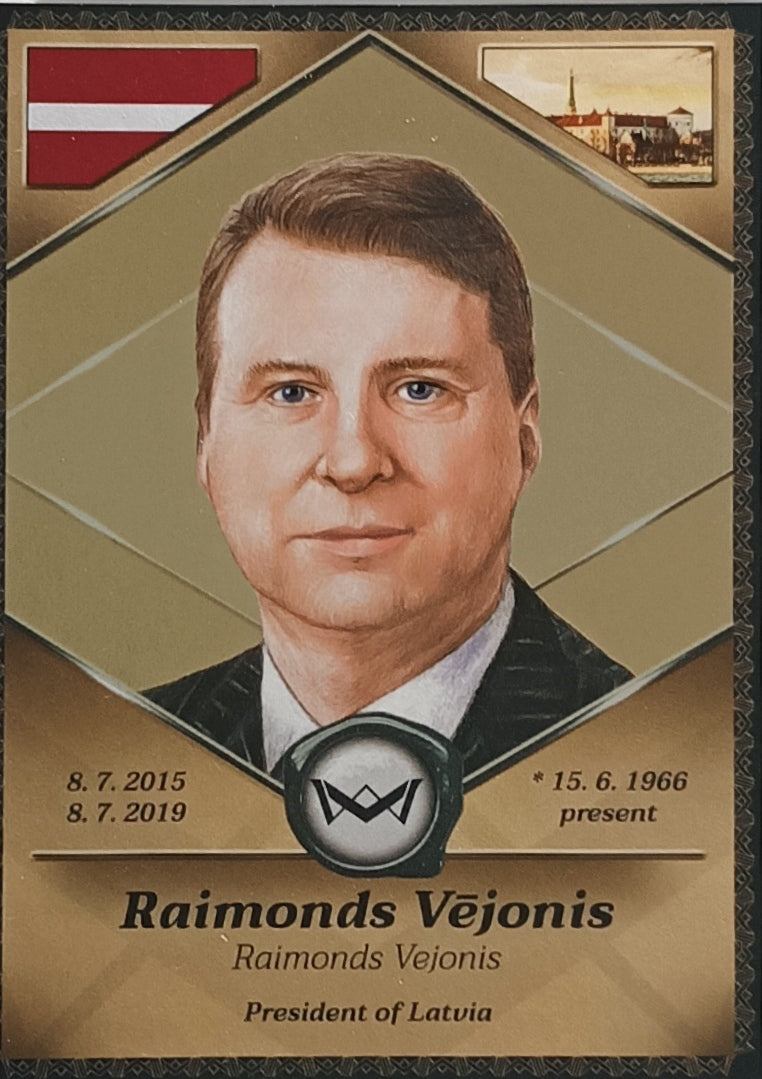 Raimonds Vejonis President of Latvia World's Monarchs 2025 Série 1