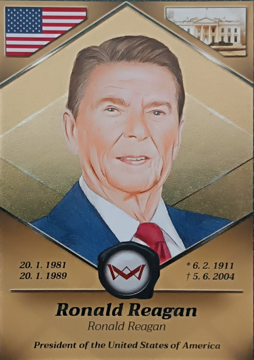 Ronald Reagan President of the United States of America World's Monarchs 2025 Série 1