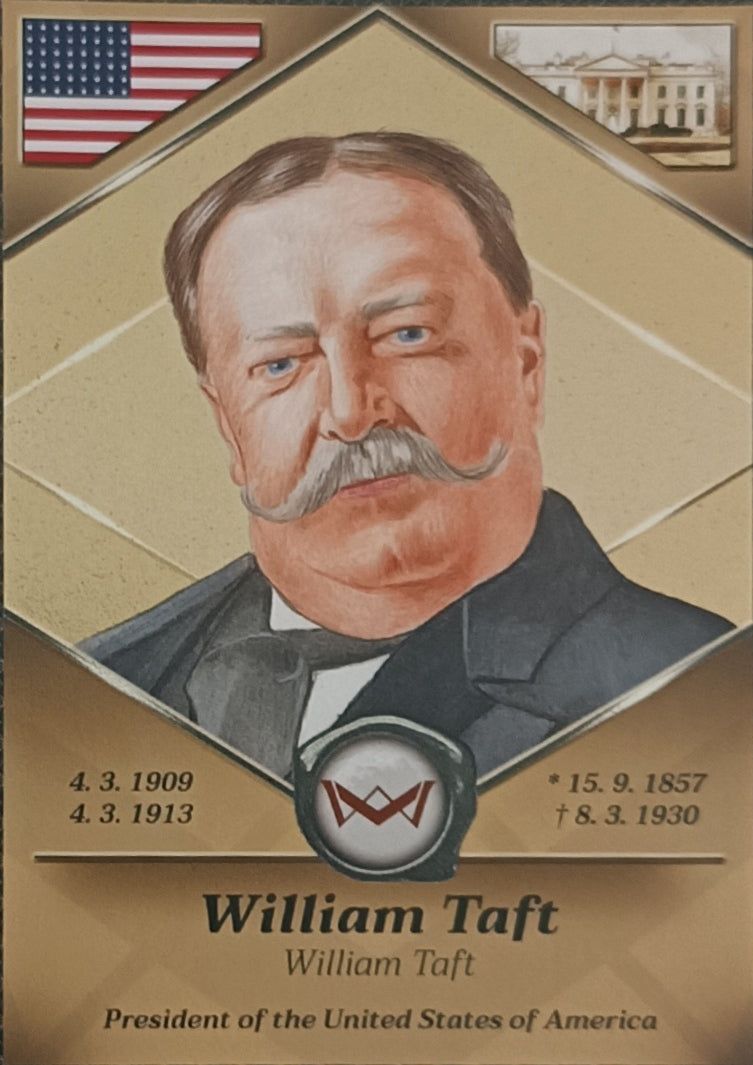 William Taft President of the United States of America World's Monarchs 2025 Série 1