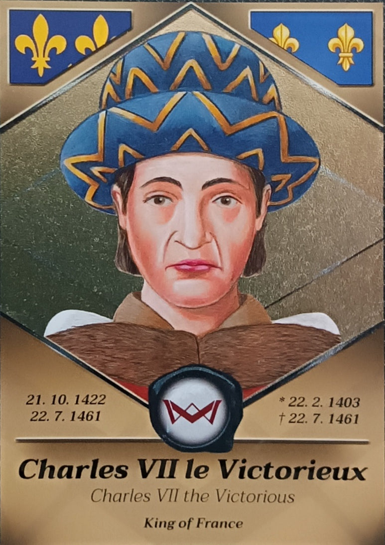 Charles VII the Victorious King of France World's Monarchs 2025 Série 1