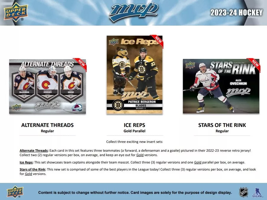 Mvp Hockey Hobby Box 2023-24
