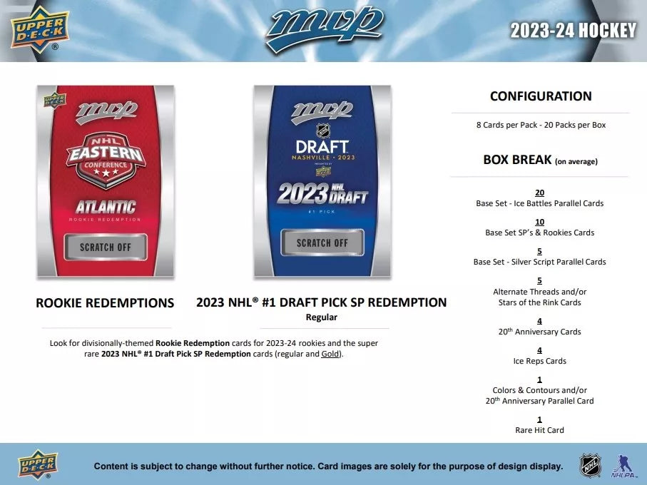 MVP Hockey Hobby Balíček 2023-24