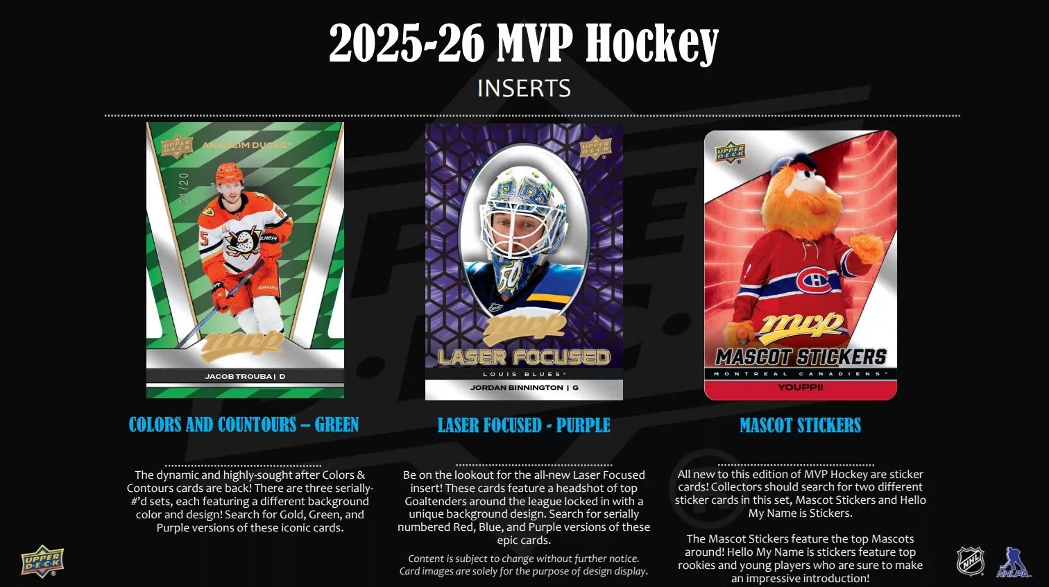 MVP Hockey Hobby Box 25-26 Upper Deck