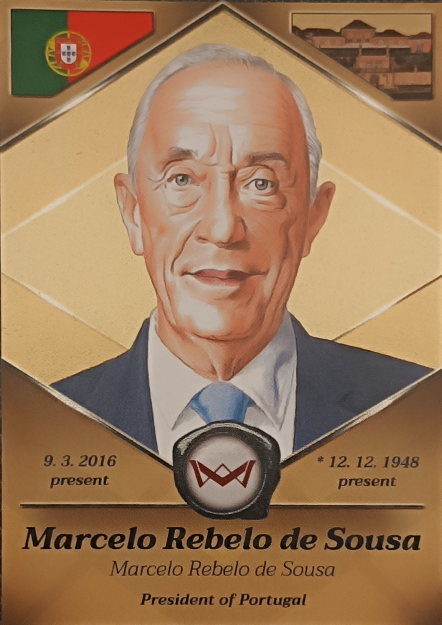 Marcelo Rebelo de Sousa President of Portugal World's Monarchs 2025 Série 1