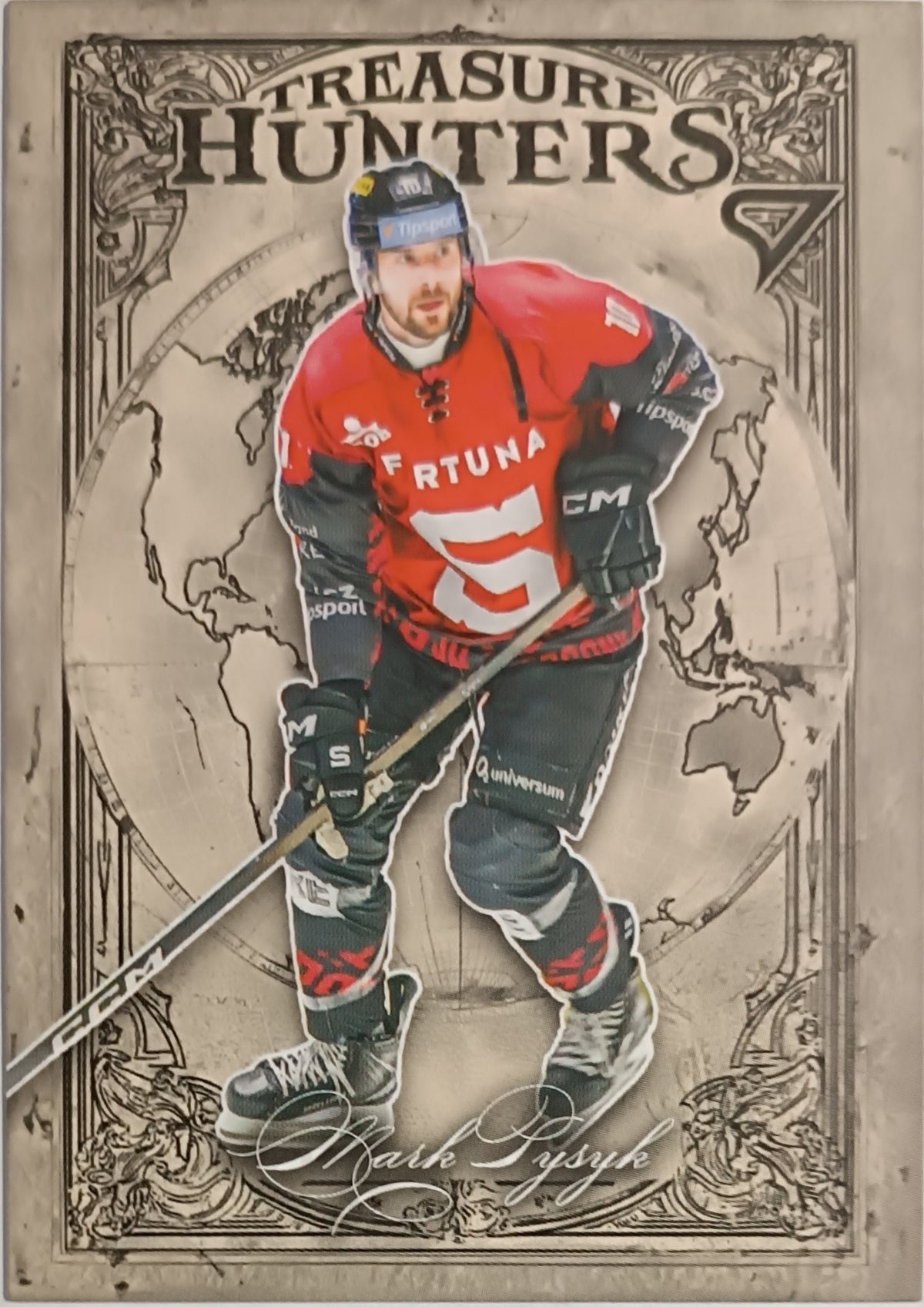 Insertní karta Mark Pysyk 25-26 ELH Série 2 Treasure Hunters SportZoo