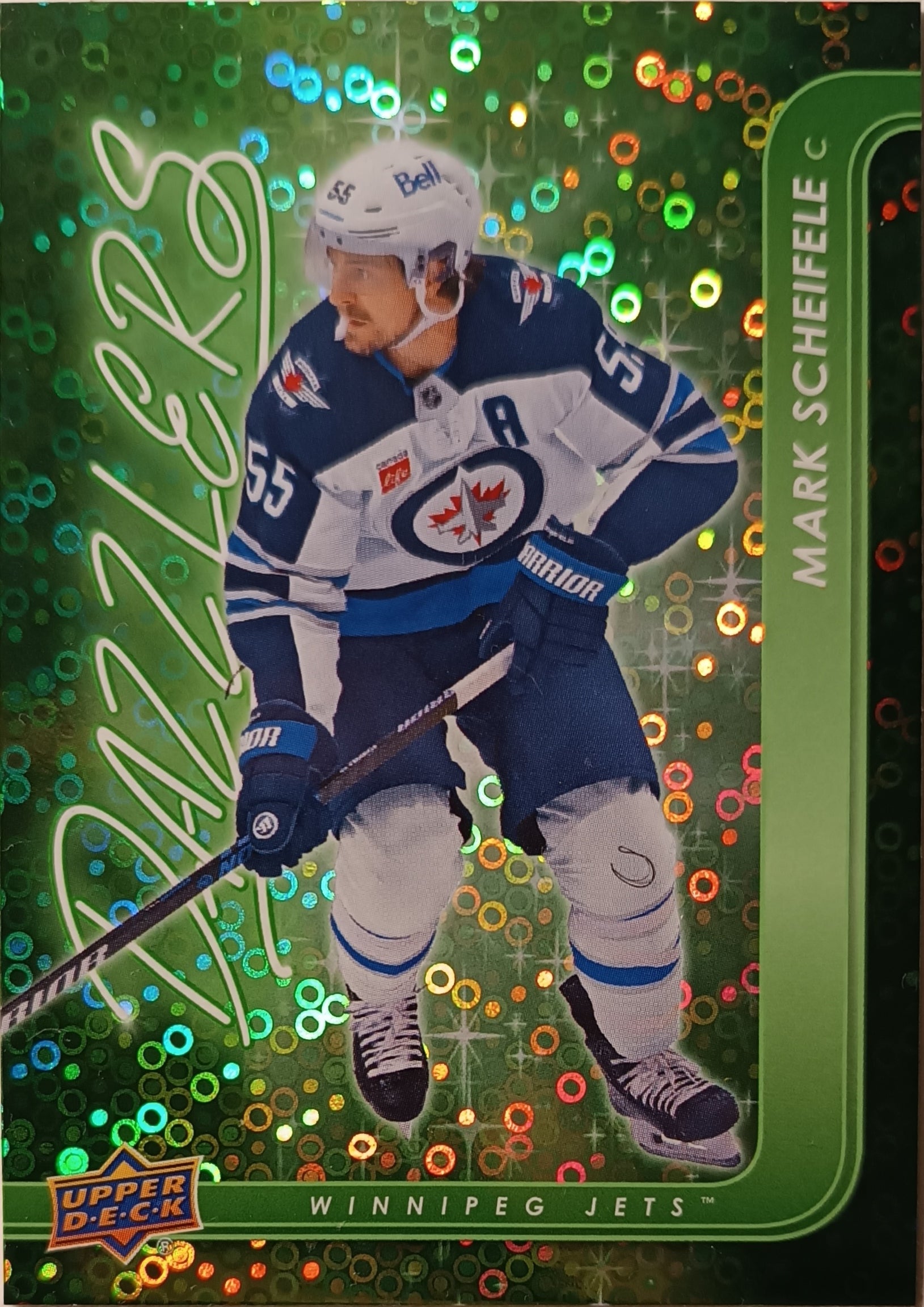 Insertní karta Mark Scheifele 24-25 Extended Series Dazzlers Upper Deck