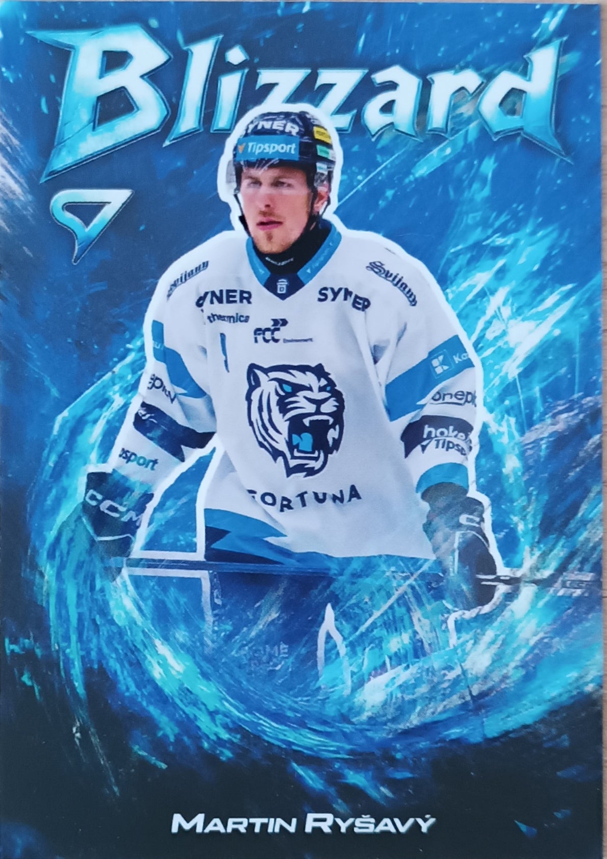 Insertní karta Martin Ryšavý 25-26 ELH Série 1 Blizzard SportZoo