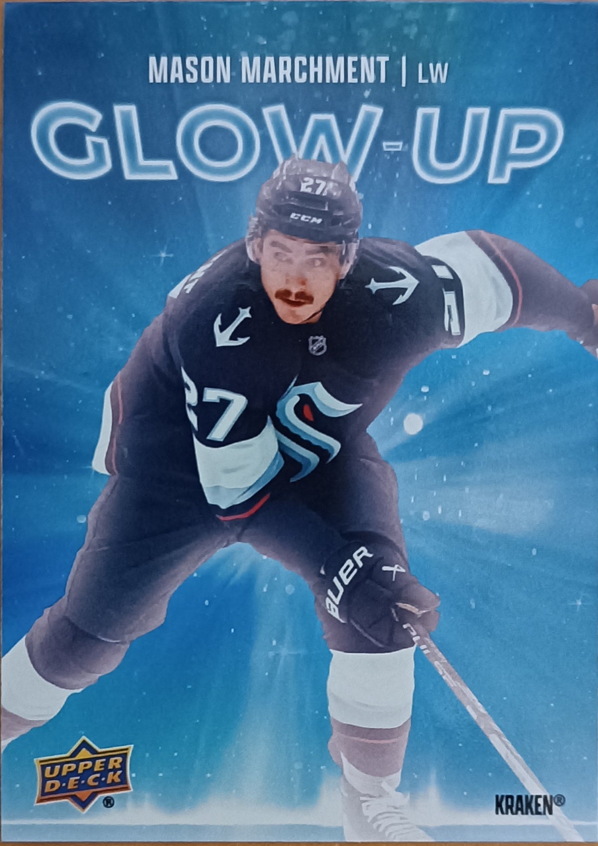 Insertní karta Mason Marchment 25-26 Series 2 Glow-up Upper Deck
