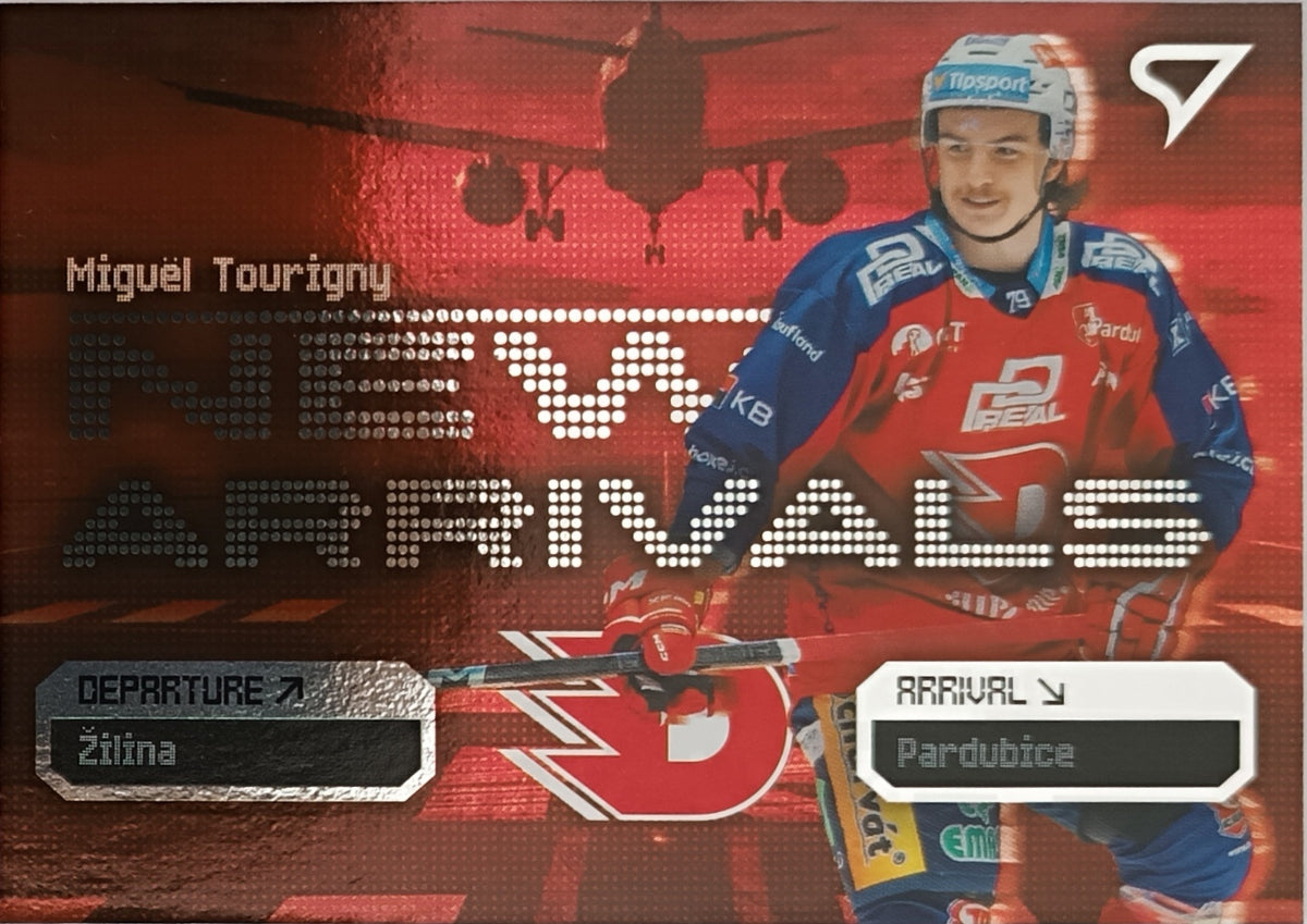 Insertní karta Miguël Tourigny 25-26 ELH Série 2 New Arrivals SportZoo