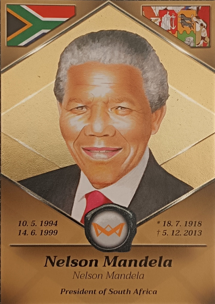 Nelson Mandela President of South Africa World's Monarchs 2025 Série 1
