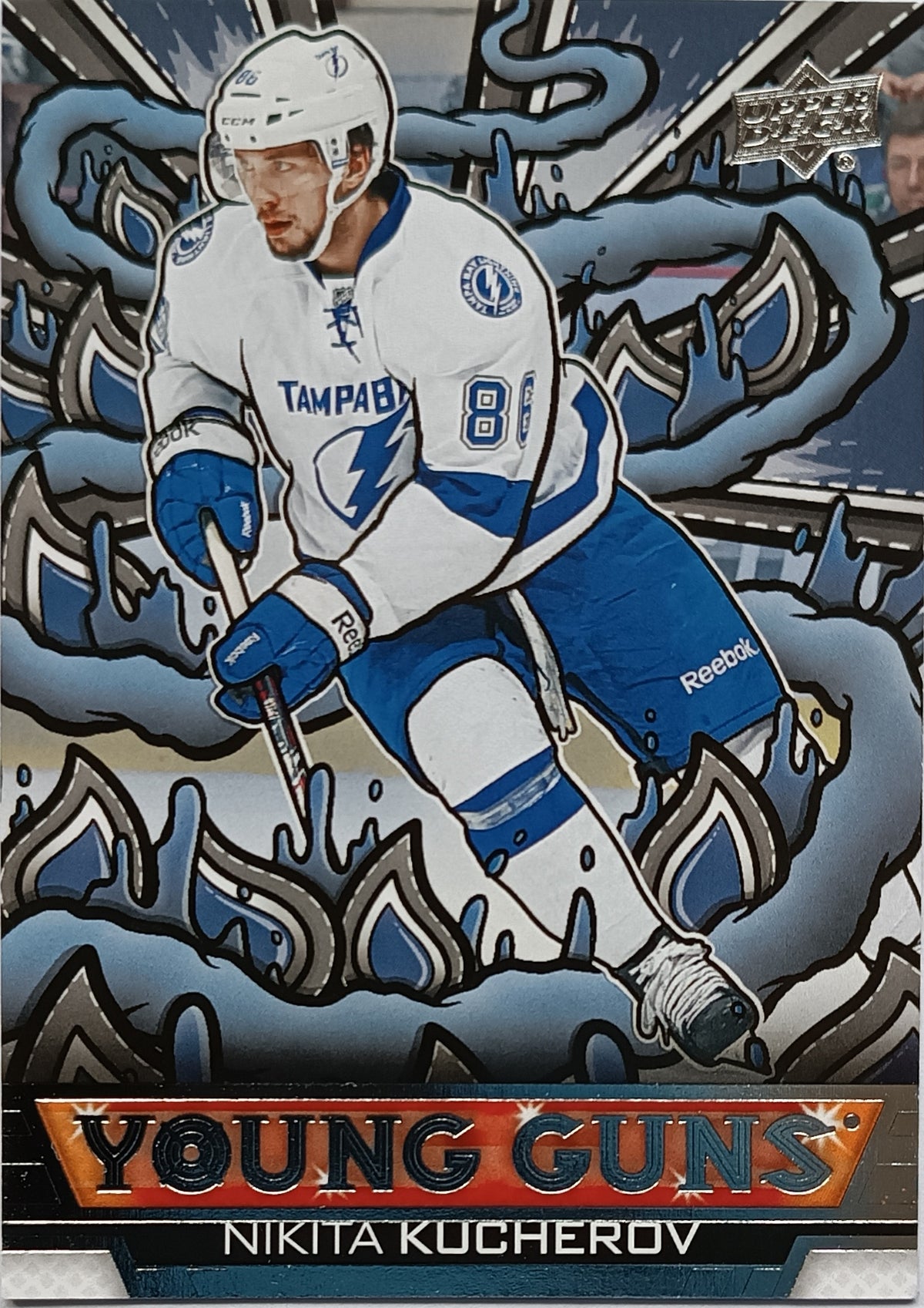 Insertní karta Nikita Kucherov 24-25 Series 2 Young Guns Upper Deck