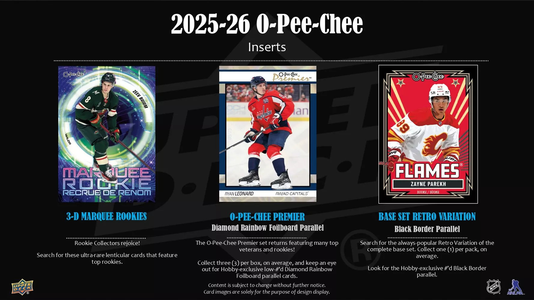 2025-26 O-Pee-Chee Hockey Hobby Box Upper Deck