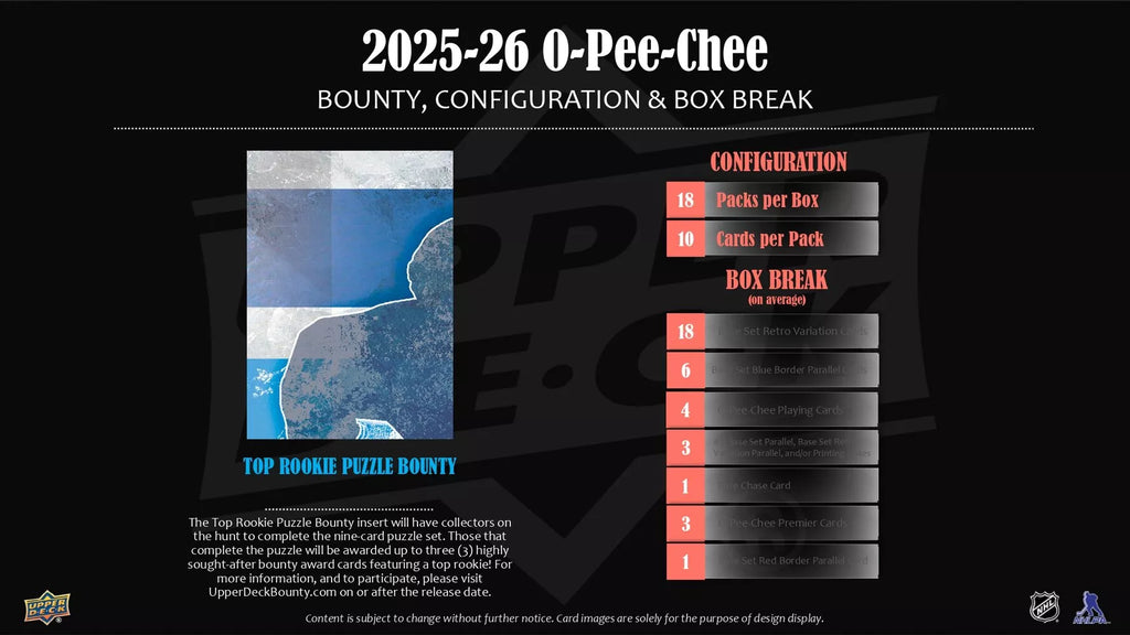 2025-26 O-Pee-Chee Hockey Hobby Box Upper Deck
