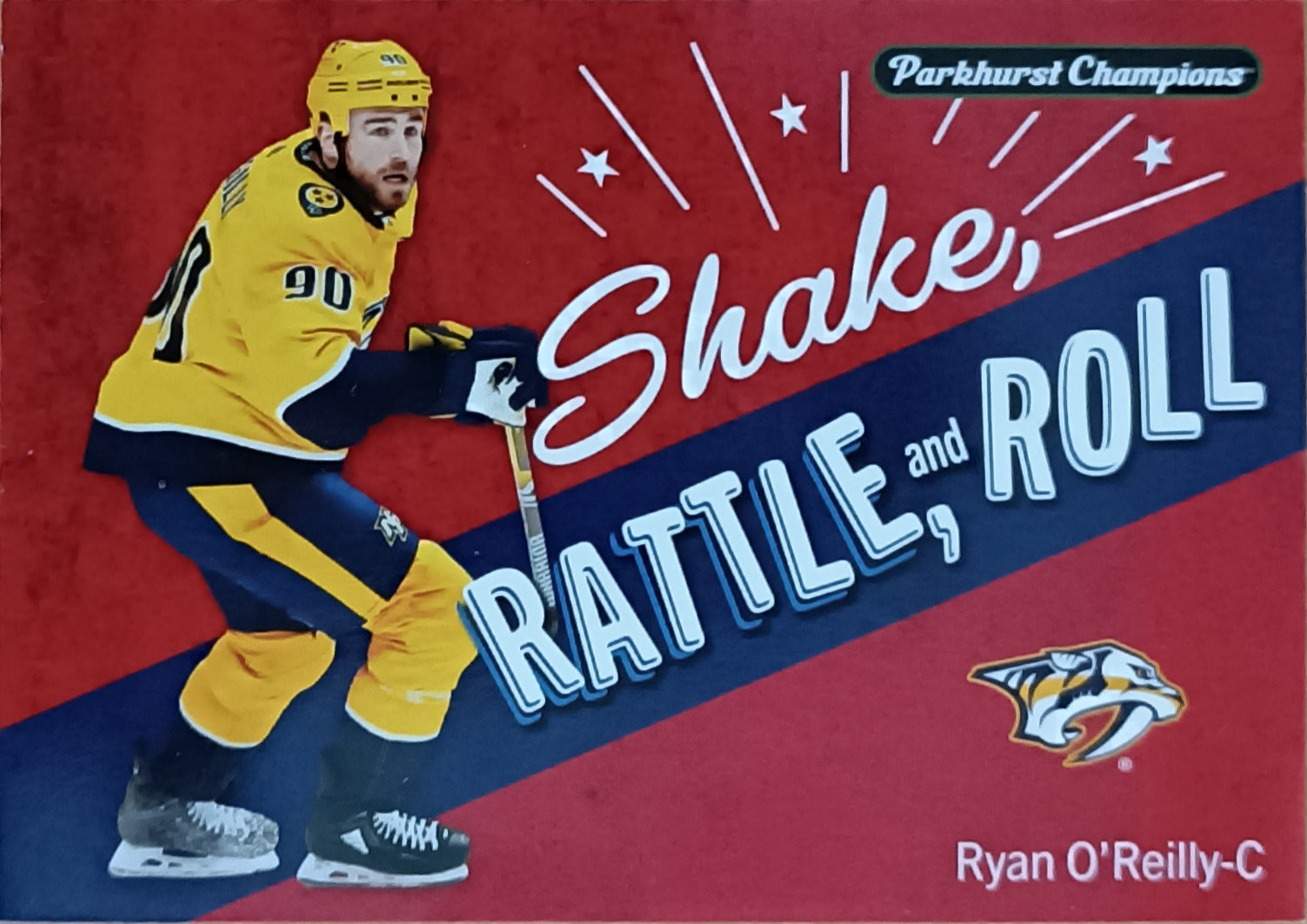 Insertní karta Ryan OŔeilly 24-25 Parkhurst Champions Shake Rattle and Roll Upper Deck